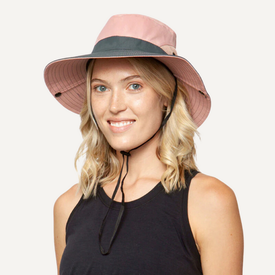 Chapeau de Soleil Pliable avec Protection UV