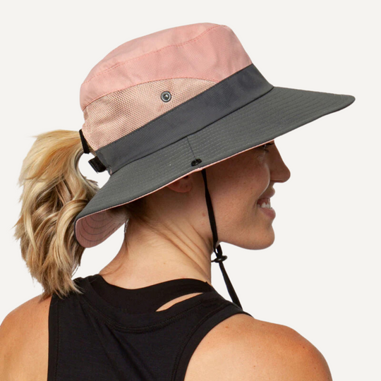 Chapeau de Soleil Pliable avec Protection UV